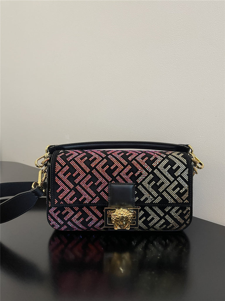 Versace Fendace Baguette Shoulder Bag