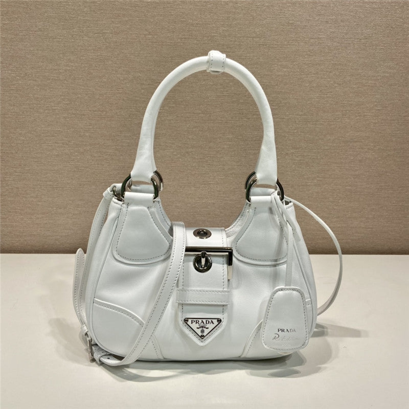 Prada Moon Re-Nylon and Leather Bag by Pochettebag - Affordable Luxury Bags