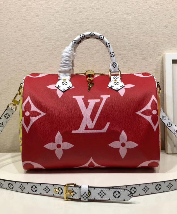 Louis Vuitton Speedy Bandoulière 30 Red Bag – Fake Bags by Pochettebag